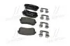 Колодка торм. диск. HYUNDAI ACCENT, i30, задн. (пр-во) BREMBO P30051 (фото 4)
