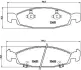 Гальмівні колодки дискові BREMBO P37 005 (фото 1)