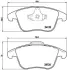 Гальмівні колодки дискові BREMBO P44020 (фото 1)