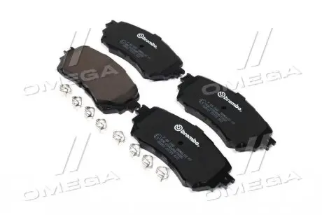 Колодка торм. диск. MAZDA 6 2.0 2.2D 2.5 2013- передн. (пр-во) BREMBO P49048