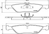 Гальмівні колодки дискові BREMBO P50023 (фото 1)