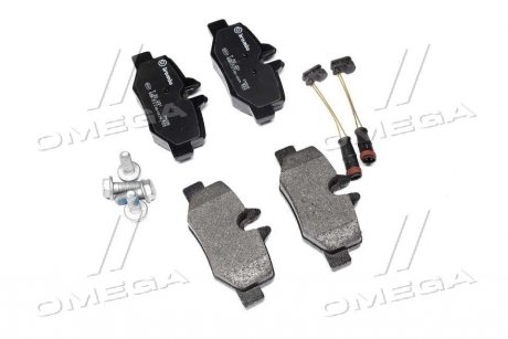 Колодка торм. диск. MB VIANO (W639), VITO (W639) задн. BREMBO P50051