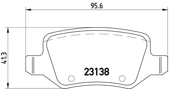 Гальмівні колодки дискові BREMBO P50 058 (фото 1)