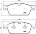 Колодки гальмівні дискові BREMBO P50102X (фото 2)