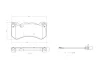 Гальмівні колодки дискові BREMBO P50164 (фото 1)