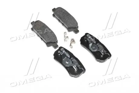 Колодка торм. диск. MITSUBISHI LANCER задн. (пр-во) BREMBO P54034