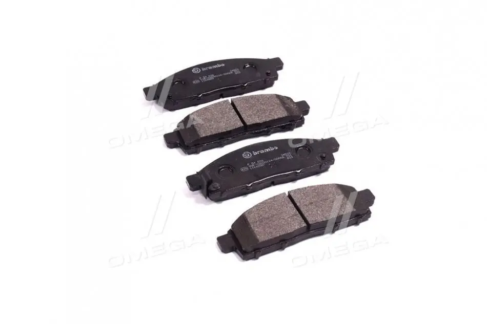 Колодка торм. диск. MITSUBISHI L200 передн. (пр-во) BREMBO P54038 (фото 1)