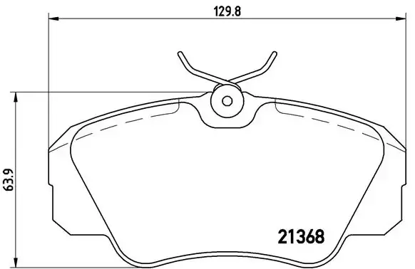Гальмівні колодки дискові BREMBO P59 016 (фото 1)