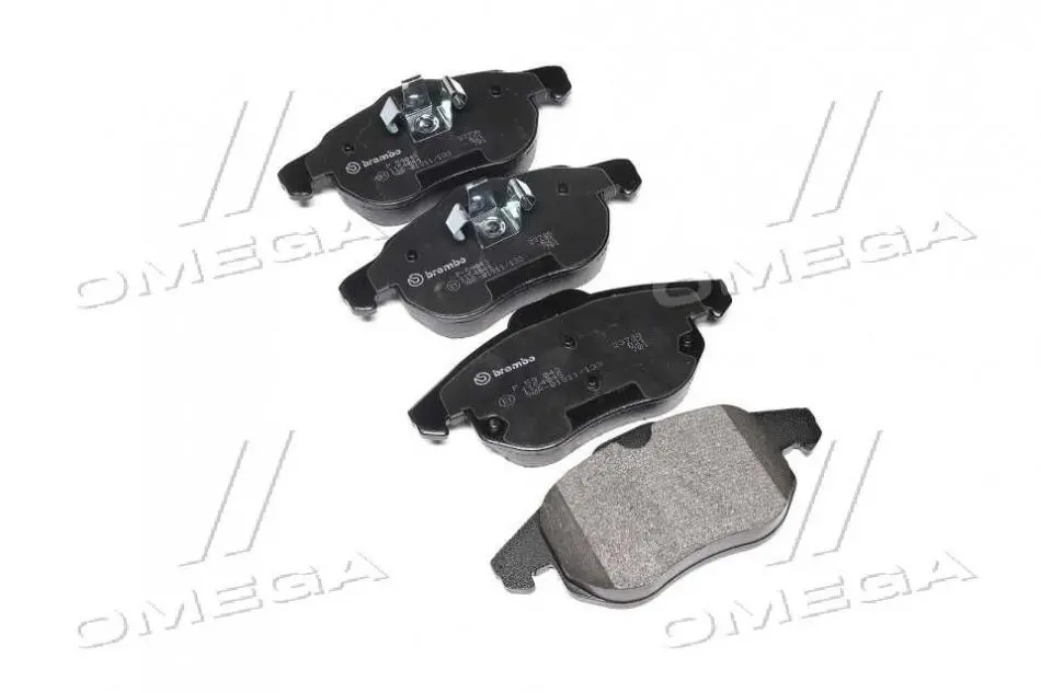 Колодка торм. диск. OPEL VECTRA C, передн. (пр-во) BREMBO P59043 (фото 1)