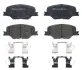 Колодки гальмівні дискові (комплект 4 шт) BREMBO P59096 (фото 2)