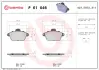 Гальмівні колодки дискові BREMBO P61 046 (фото 1)
