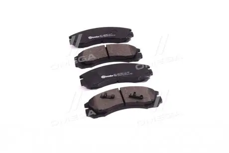 Гальмівні колодки дискові BREMBO P61089