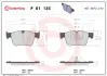 Гальмівні колодки дискові BREMBO P61 135 (фото 1)