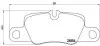 Гальмівні колодки дискові BREMBO P65020 (фото 1)