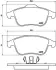 Гальмівні колодки дискові BREMBO P68 045 (фото 1)