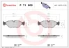 Гальмівні колодки дискові BREMBO P71005 (фото 1)