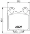 Гальмівні колодки дискові BREMBO P83045 (фото 1)