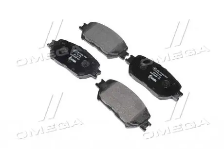 Колодка торм. диск. TOYOTA CAMRY, передн. (пр-во) BREMBO P83062