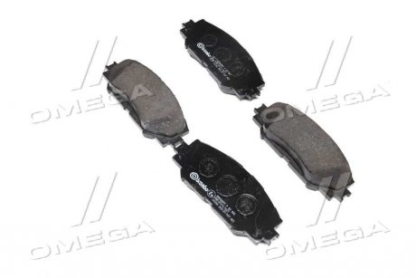 Колодка торм. диск. TOYOTA AURIS, RAV 4 передн. BREMBO P83082