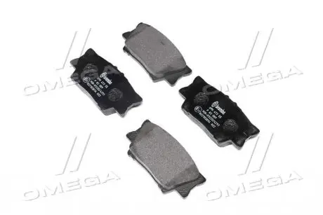Колодка торм. диск. TOYOTA CAMRY, RAV 4 задн. (пр-во) BREMBO P83089