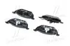 Колодка торм. диск. AUDI A3, SEAT CORDOBA, SKODA, VW передн. (пр-во) BREMBO P85041 (фото 3)