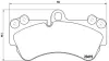 Гальмівні колодки дискові BREMBO P85069 (фото 1)