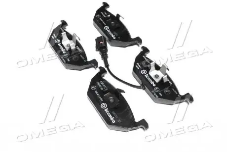 Колодка торм. диск. AUDI A3, SEAT, SKODA,VW передн. (пр-во) BREMBO P85072