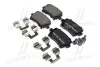 Колодка торм. диск. AUDI A4, SEAT, SKODA,VW задн. (пр-во) BREMBO P85073 (фото 1)