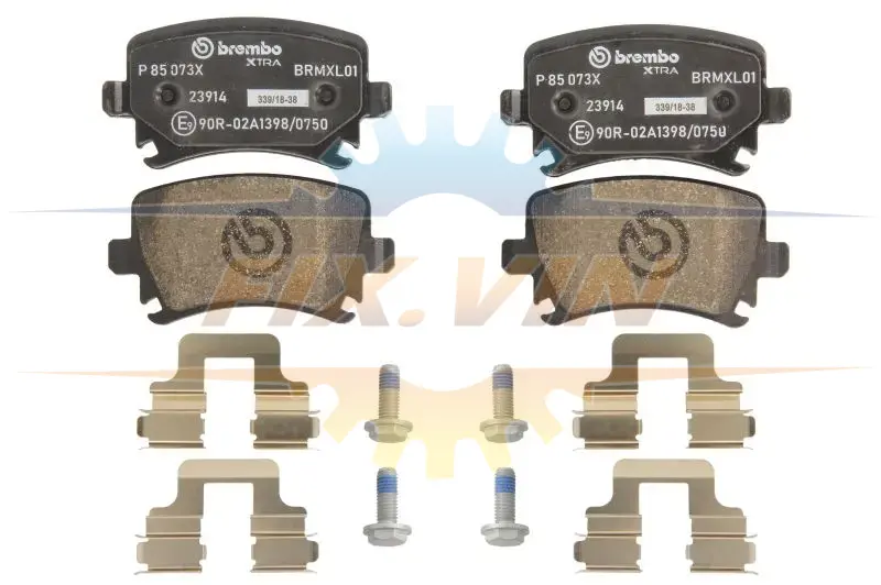 Гальмівні колодки - тюнінг BREMBO P85073X (фото 1)