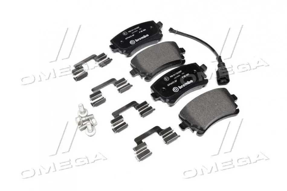 Гальмівні колодки дискові BREMBO P85083 (фото 1)