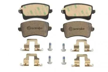 Гальмівні колодки дискові BREMBO P85099X (фото 1)