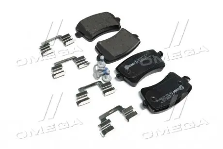 Гальмівні колодки дискові BREMBO P85100