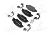 Колодка гальм. диск. SKODA FABIA 1.2-1.6 2007-2014, VW POLO 1.6 2010 - передн. (вир-во) BREMBO P85121 (фото 4)