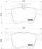Гальмівні колодки дискові BREMBO P85 125X (фото 2)