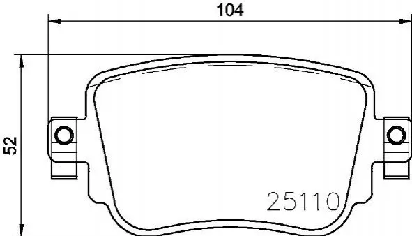 Гальмівні колодки дискові BREMBO P85140 (фото 1)