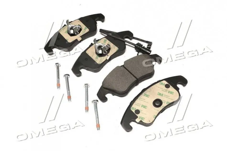 Колодка торм. диск. AUDI A6 передн. (пр-во) BREMBO P85145 (фото 1)