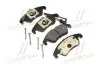 Колодка торм. диск. AUDI A6 передн. (пр-во) BREMBO P85145 (фото 1)