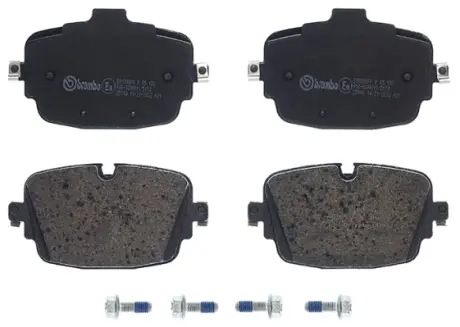 Колодки гальмівні дискові (комплект 4 шт) BREMBO P85180