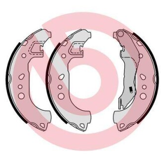 Гальмівні колодки задні BREMBO S85543