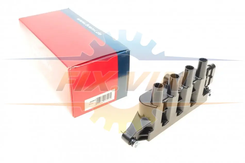 Котушка запалювання 55208723 FIAT/LANCIA/FORD 500/Doblo/Grande/Punto/Idea/Linea/Panda/Punto/Qubo/KA BREMI 20491 (фото 1)