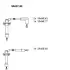 Комплект проводів SUBARU Forester/Impreza/Legacy \'\'2.0 \'\'91-07 BREMI 3A00140 (фото 1)