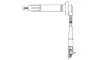 A_Провід високовольтний Bremi SUBARU Forester/Impreza/Legacy/Outback "2,0-2,5 "98-09 "(3-цил) BREMI 3A59E45 (фото 1)