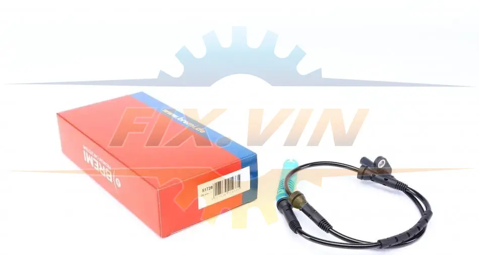 Датчик ABS (передній) BMW 5 (E60) 05-09 xDrive BREMI 51728 (фото 1)