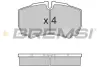 Гальмівні колодки зад. Daily 99- (без спарки) BREMSI BP3025 (фото 1)