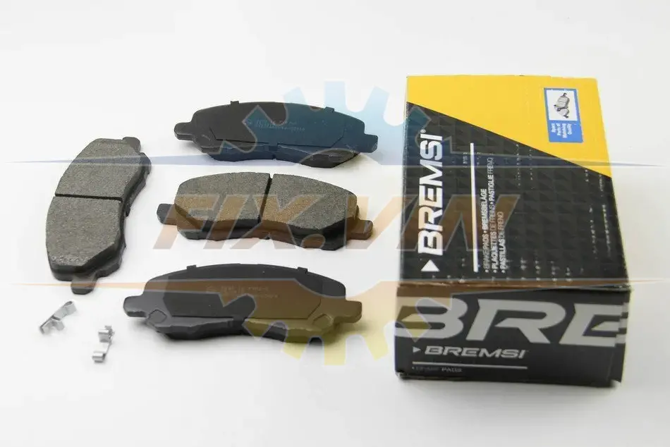 Гальмівні колодки пер. Lancer VIII/Outlander II/Peugeot 4008 08- BREMSI BP3080 (фото 1)