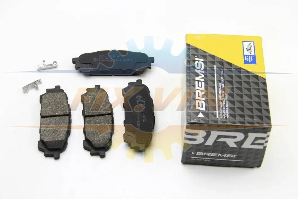Гальмівні колодки зад. Subaru Impreza 00- (akebono) BREMSI BP3270 (фото 1)