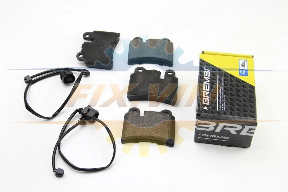 Гальмівні колодки зад. VW Touareg 02-10 (brembo) BREMSI BP3302 (фото 1)