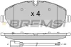 Гальмівні колодки пер. Transit (V348) 12- (RWD) BREMSI BP3525 (фото 1)