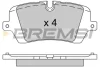 Гальмівні колодки зад. Range Rover IV 12- /Range Rover Sport 13- (TRW) BREMSI BP3533 (фото 1)