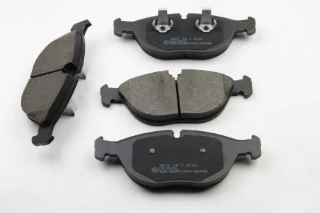 Гальмівні колодки пер. W210 (ATE) BREMSI BP3571